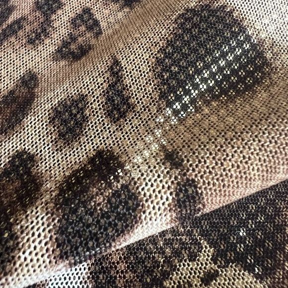 ANAC mesh top with fur accent! - Picture 5 of 6